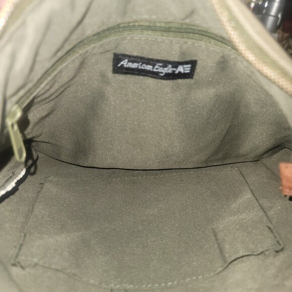 American Eagle Outfitters - Cute Patches - Zipper Clutch Purse Cosmetic Bag - Picture 4 of 4